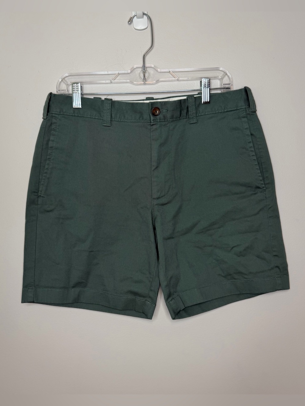 NWT J.Crew 7” Flex Chino Short Mens Size 32